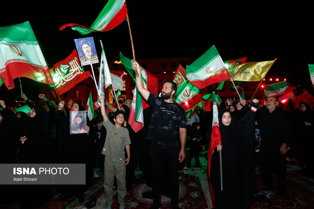 برگزاری آیین «جاماندگان تشییع» رهبر شهید در اصفهان
