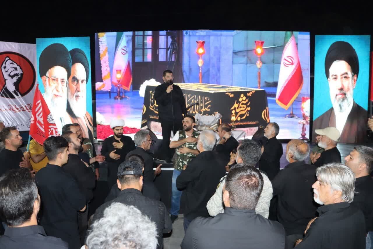 برگزاری آیین یادبود «رهبر شهید ایران» در کهریزک