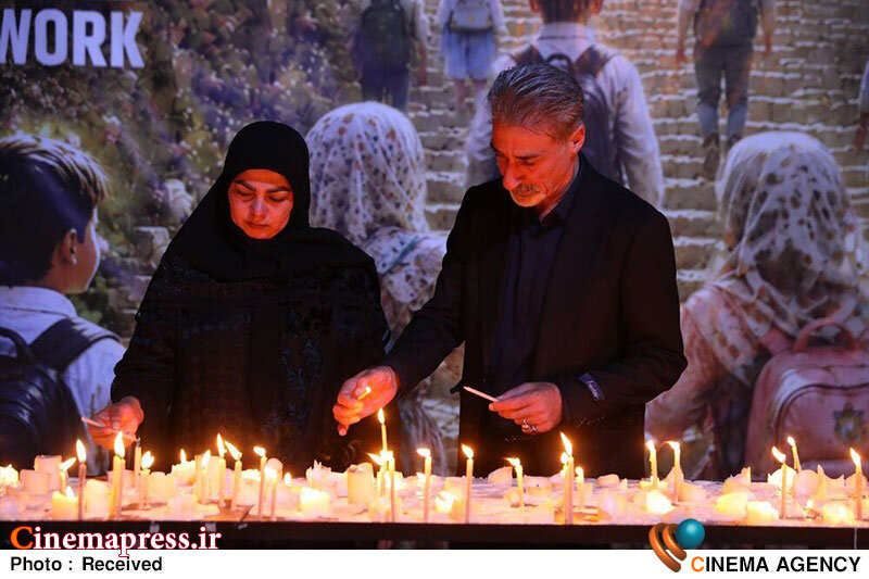 رویداد فرهنگی «مشق ناتمام» با ادای احترام به شهدای دانش‌آموز پایان یافت