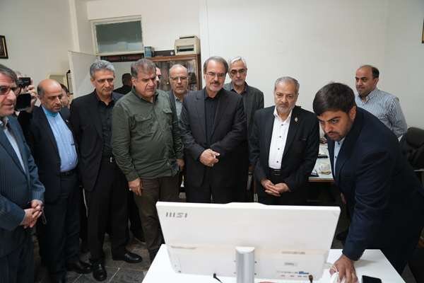نظارت رئیس سازمان بازرسی بر روند برگزاری امتحانات نهایی در خارک و قشم