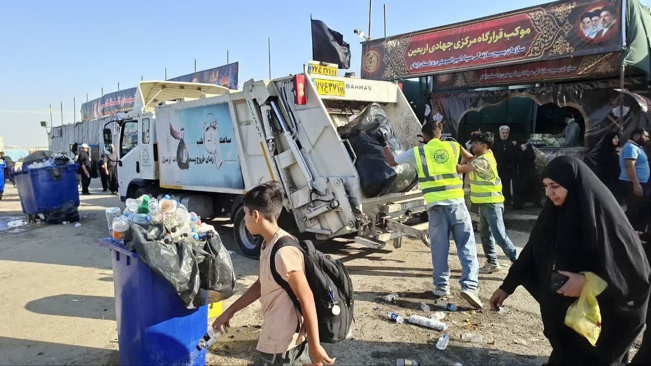 بسیج امکانات شهرداریهای ایلام برای میزبانی از زائران اربعین در مهران