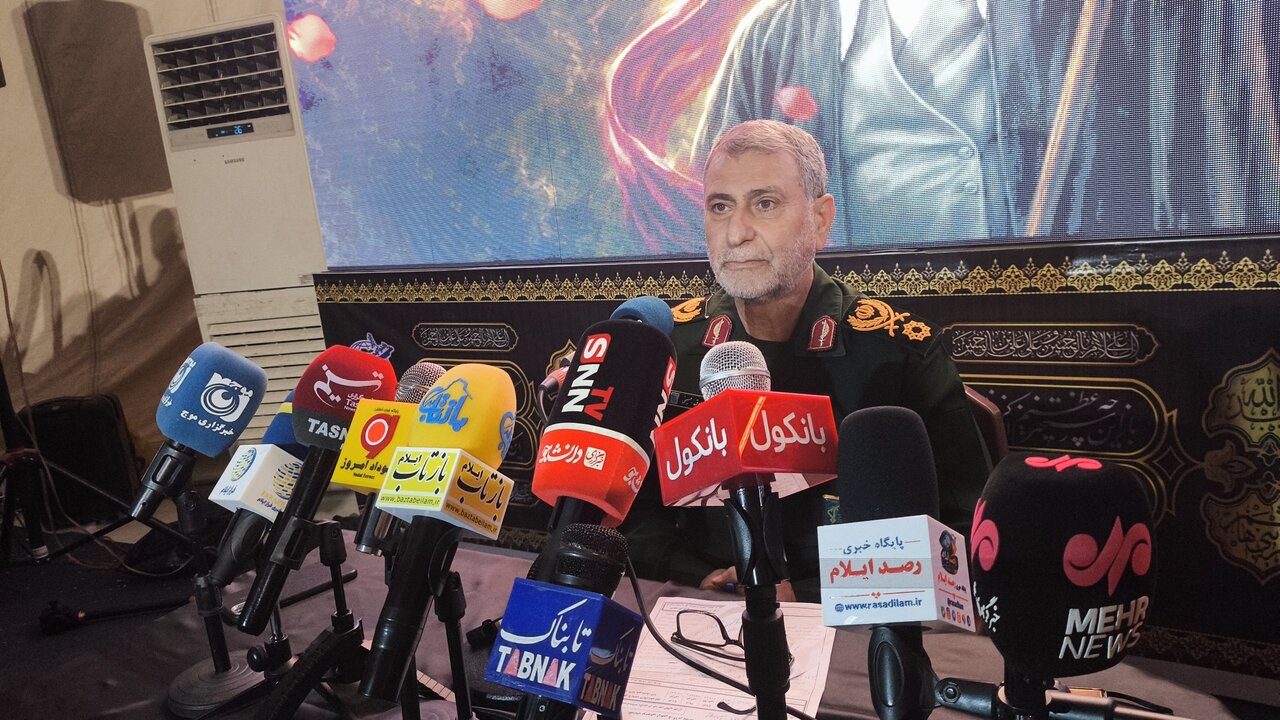 فرمانده سپاه ایلام: اربعین امسال نماد اقتدار ملی و مقاومت ملت ایران است