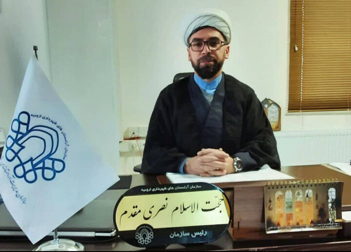 اعمال محدودیتهای ترافیکی در باغ رضوان ارومیه در روز اربعین