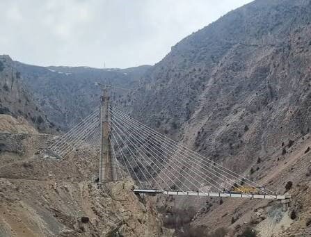 پل کابلی ابتهاج؛ نماد مهندسی نوین در جاده هراز