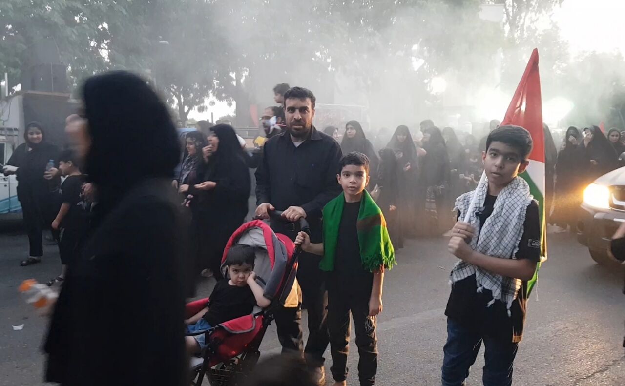 راهپیمایی جاماندگان اربعین حسینی در سبزوار برگزار شد