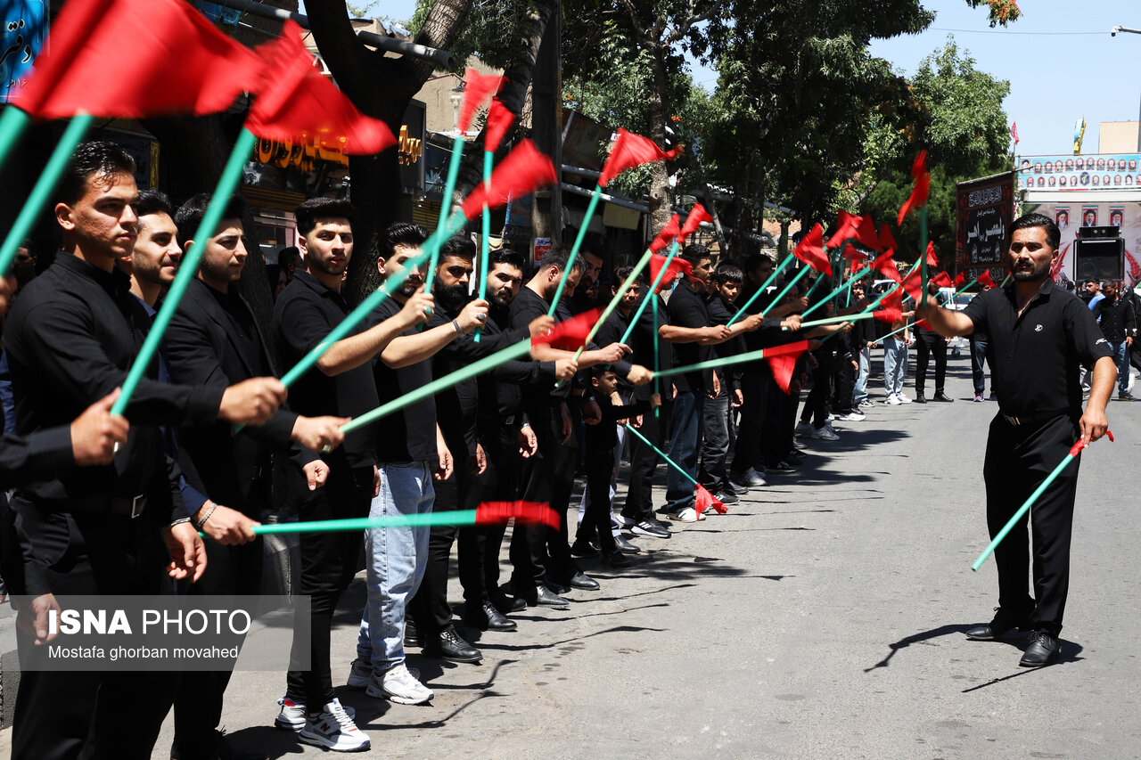 برگزاری مراسم پیادهروی جاماندگان اربعین حسینی در شهرستان اهر