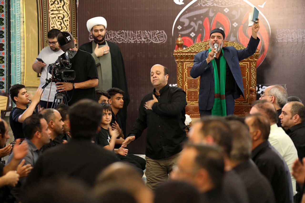 برگزاری آیین عزاداری اربعین حسینی در مسجد خاتمالانبیاء(ص) کیش