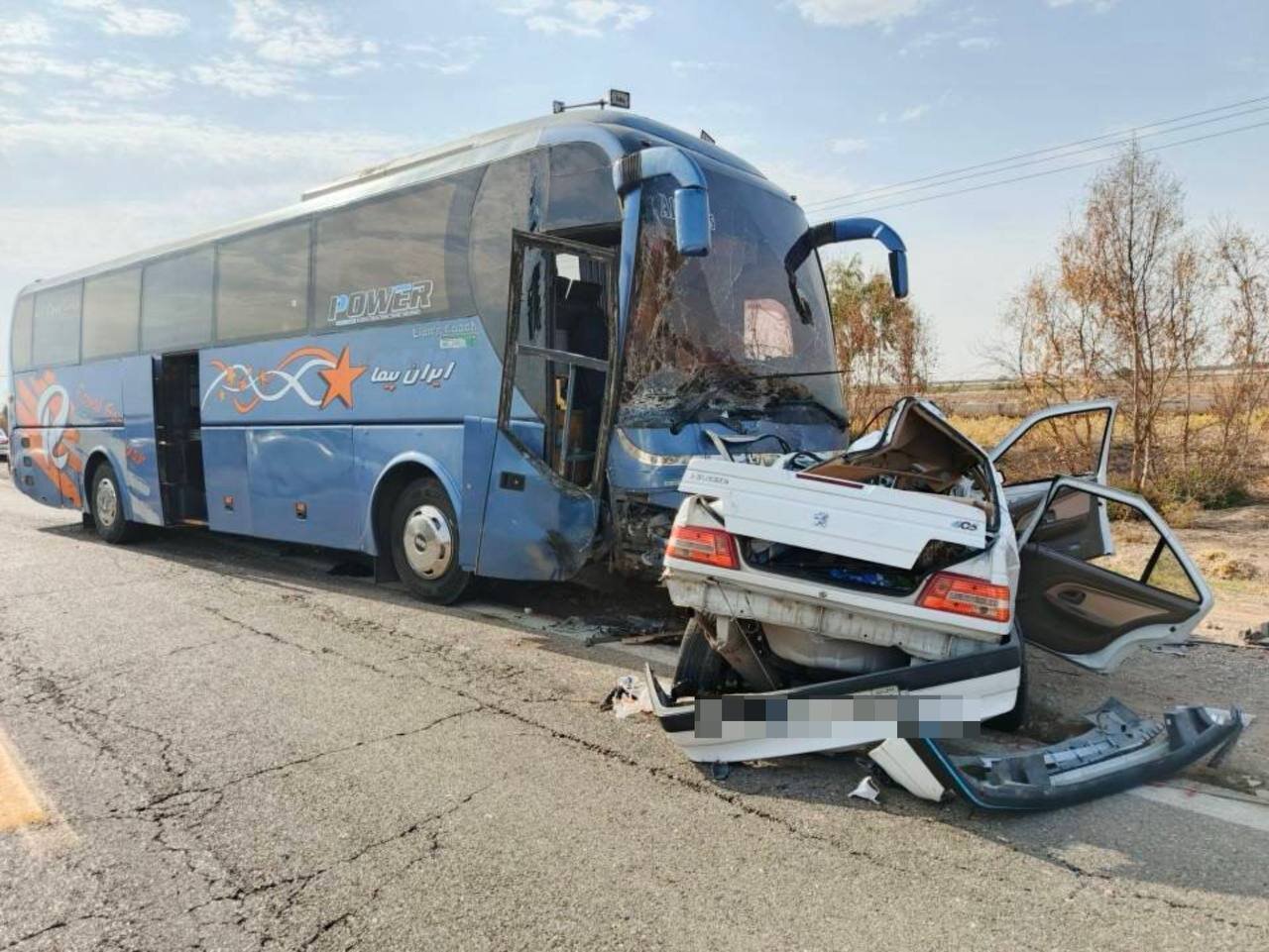 افزایش ۲۰ درصدی تصادفات در محورهای مواصلاتی ماکو