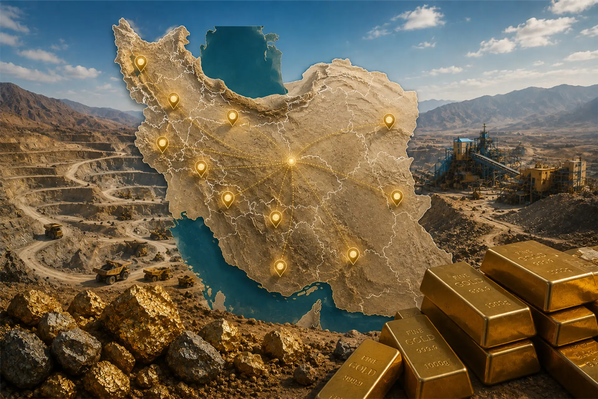 رمزگشایی از اکوسیستم و زنجیره ارزش بازار طلای ایران