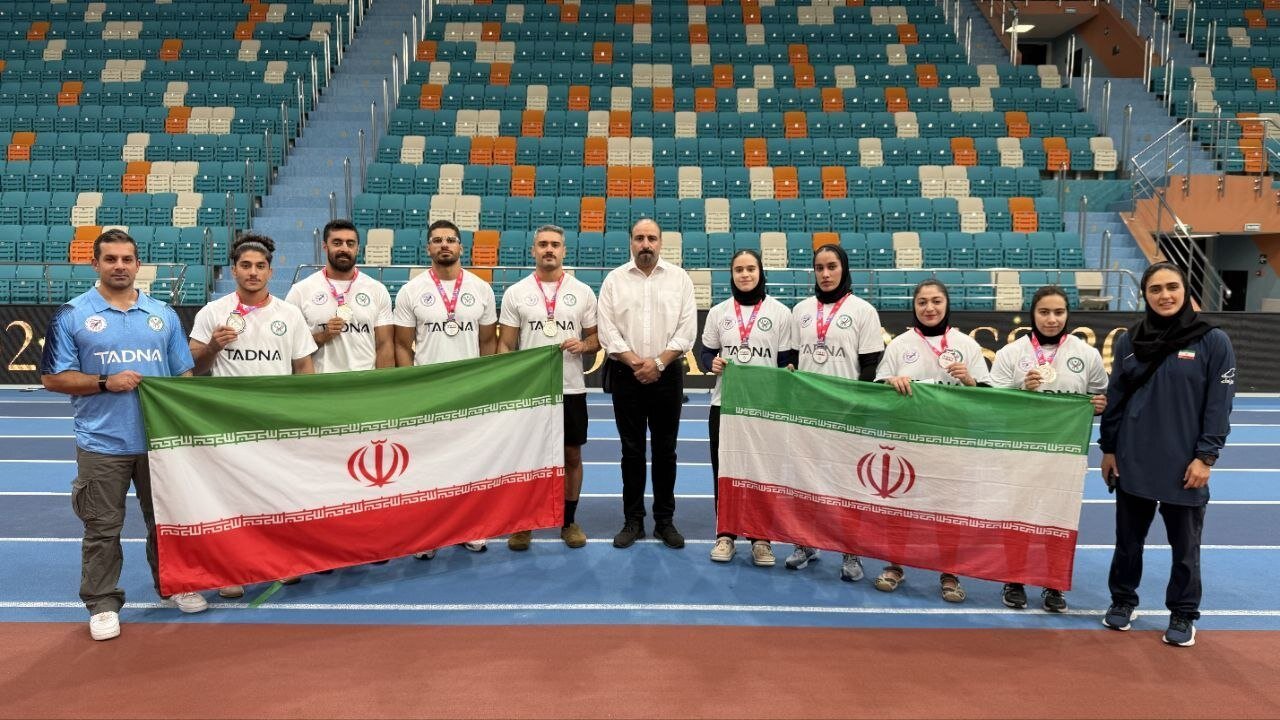 تیم ملی فانکشنال فیتنس ایران با ۶ مدال نایب قهرمان آسیا شد