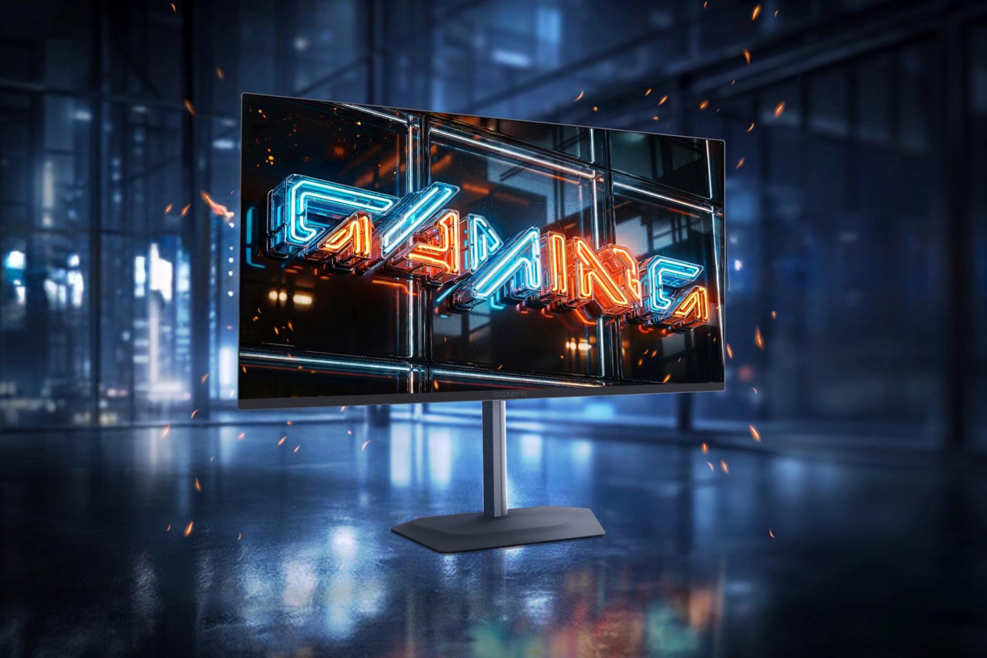 مانیتور گیمینگ گیگابایت با وضوح 4K و نرخ نوسازی ۲۴۰ هرتز معرفی شد