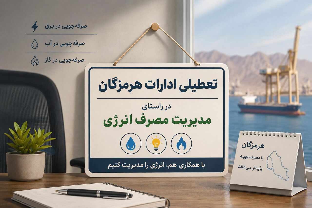 تعطیلی ادارات هرمزگان در روز ۲۸ مرداد با هدف پایداری شبکه برق