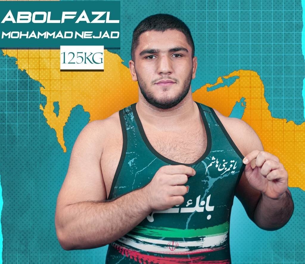 کشتی آزاد جوانان جهان؛ صعود مقتدرانه ابوالفضل محمدنژاد به فینال سنگین‌وزن