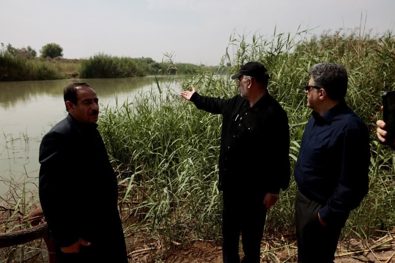 کاهش ۳۵ کیلومتری مسیر روستاهای حمیدیه به اهواز با پل شناور روی رودخانه کرخه