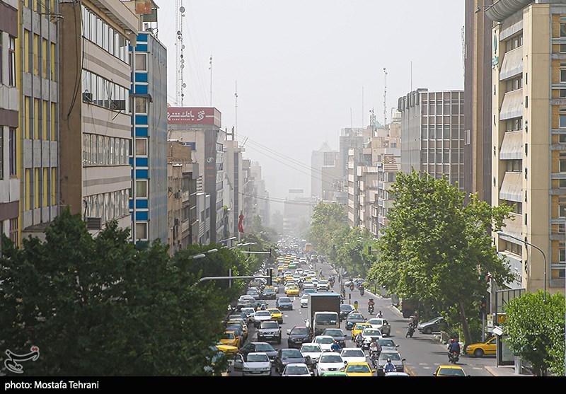 کیفیت هوای تهران در آستانه وضعیت ناسالم برای گروههای حساس