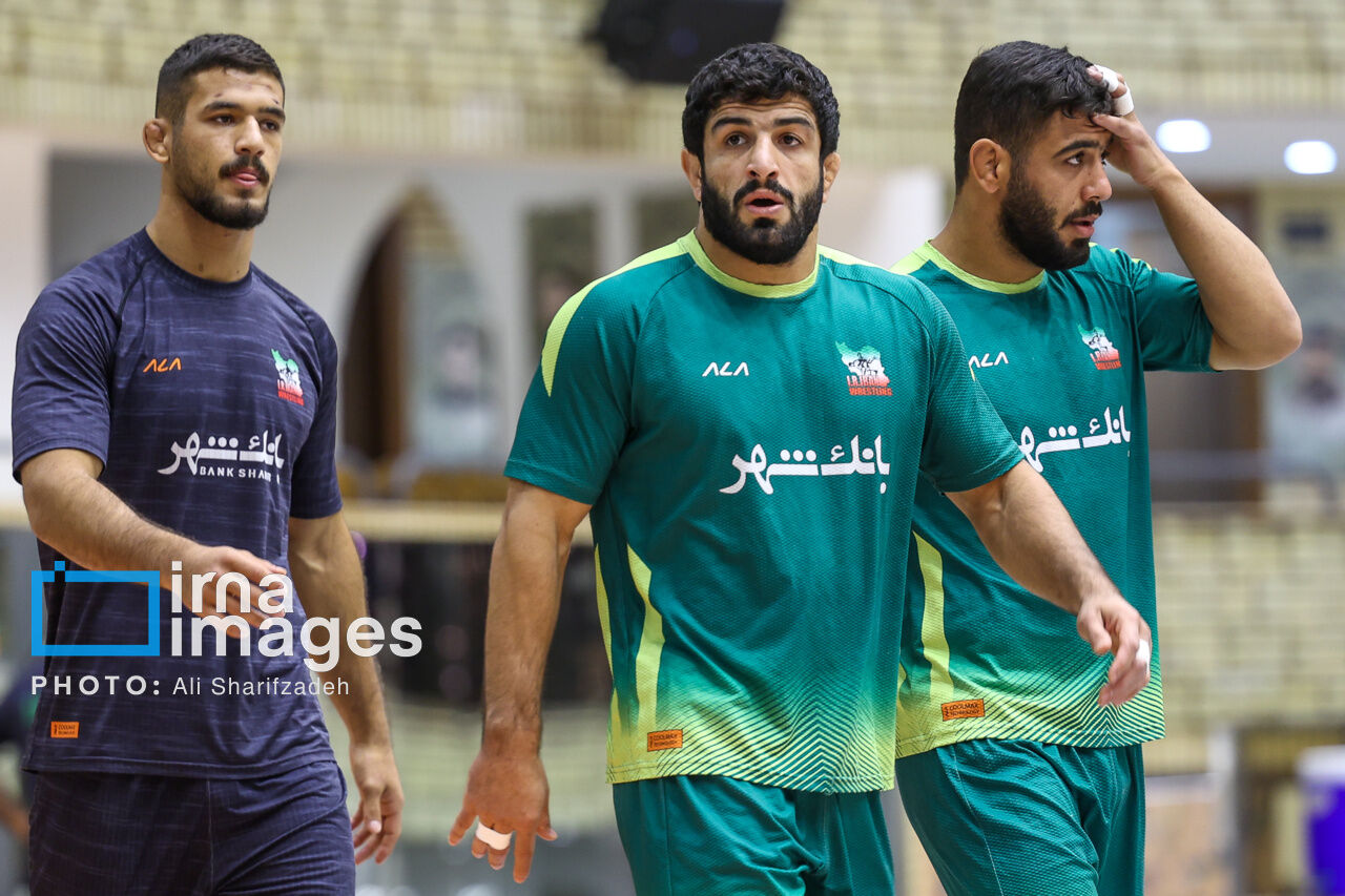 اردوی آماده‌سازی تیم ملی کشتی آزاد در چالوس با حضور گسترده مازندرانی‌ها