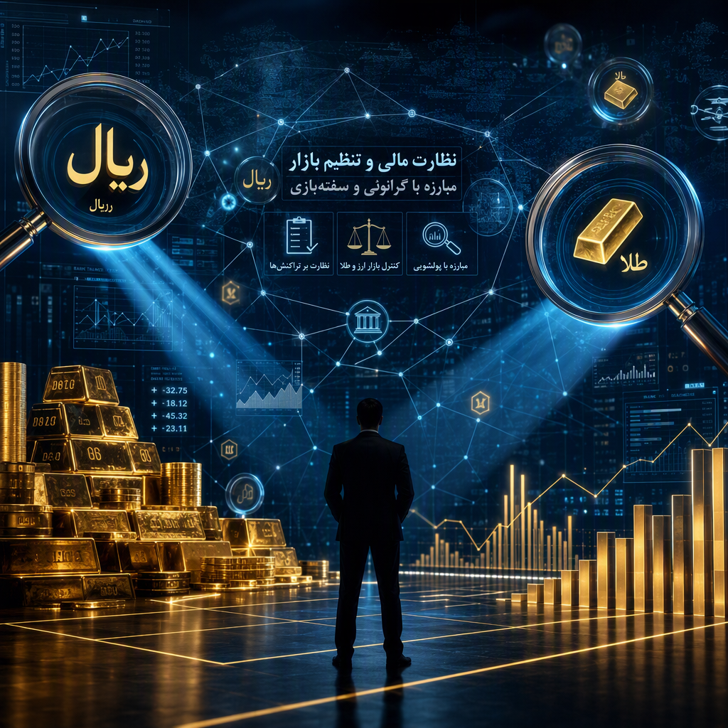 شناسایی ۷۰ سوداگر بازار ارز و طلا با گردش مالی ۱۳۰ هزار میلیارد تومان