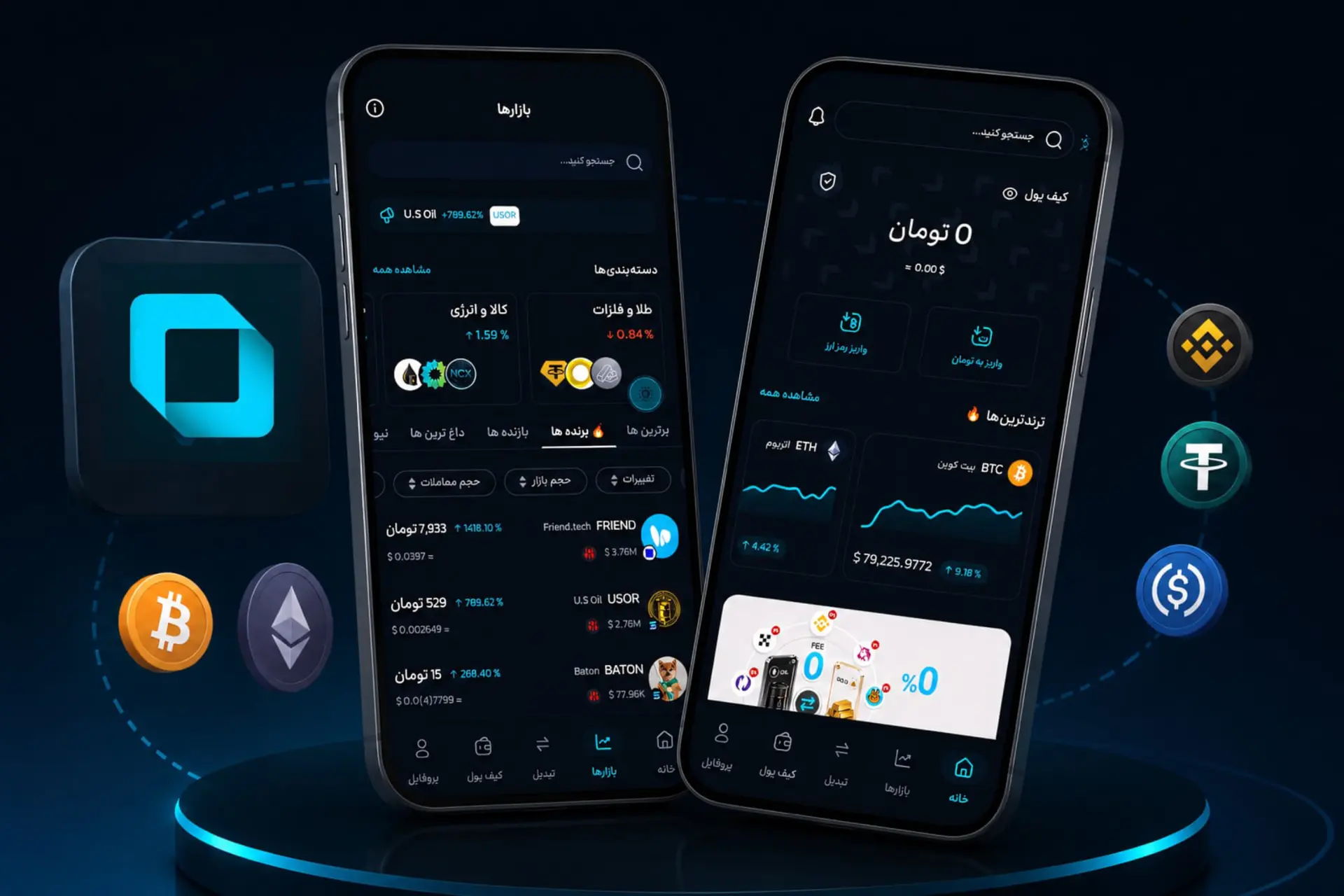 کیف پول فور؛ راهکاری برای مدیریت مستقیم و امن دارایی‌های دیجیتال