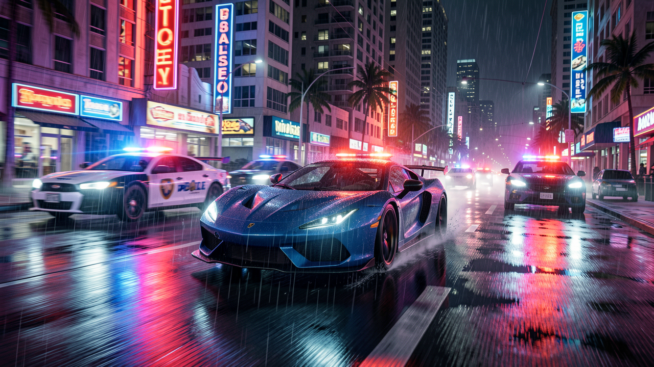 بازی GTA 6 با بازگشت سیستم تعقیب و گریز ۶ ستاره و پلیس پیشرفته