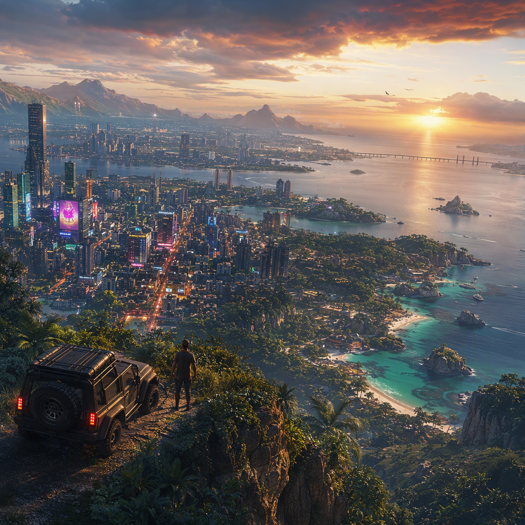 نقشه بازی GTA 6؛ تلاش راکستار برای خلق عمیق‌ترین و گسترده‌ترین جهان ممکن