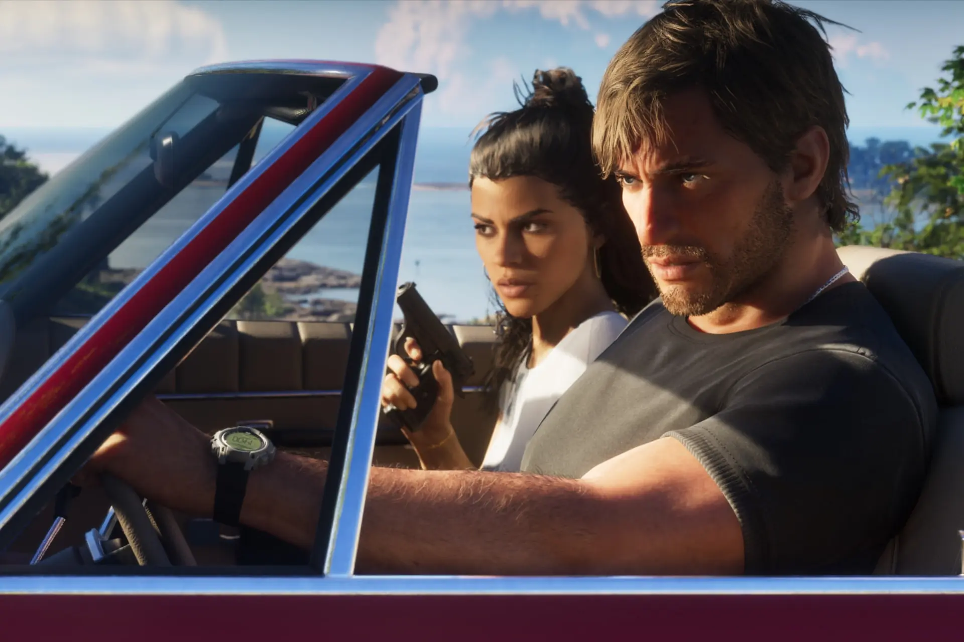 داستان بازی GTA 6؛ رابطه جیسون و لوسیا تحت کنترل بازیکن است