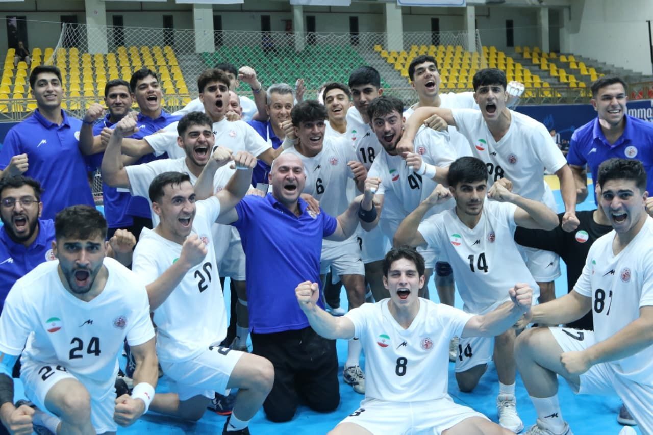 هندبال نوجوانان ایران با پیروزی بر ازبکستان به جام جهانی ۲۰۲۷ صعود کرد