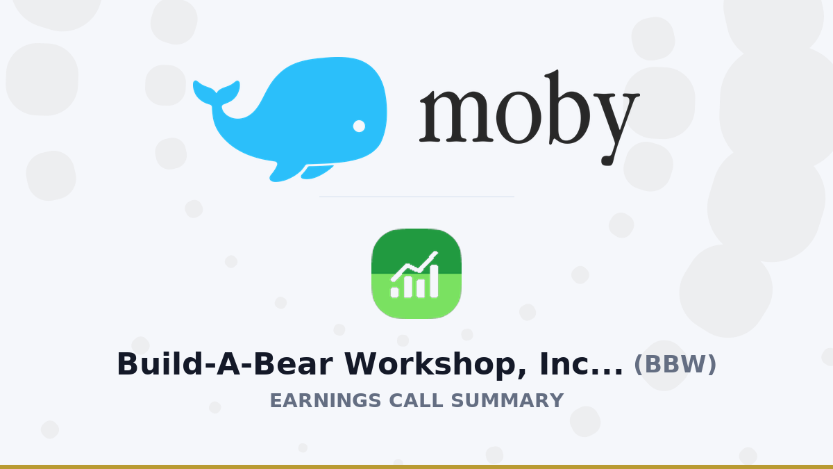 گزارش مالی Build-A-Bear: چالش در نوآوری و بازگشت به تجربه شخصیسازی