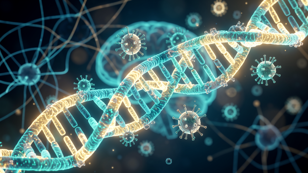 ردپای ویروسهای باستانی در DNA انسان؛ پیوند میان میکروبیوم و سلامت