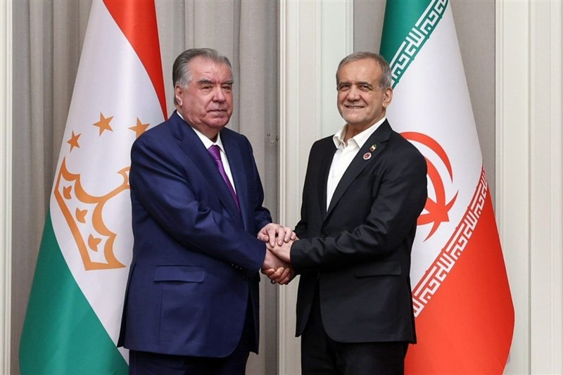 آمادگی ایران برای توسعه گسترده روابط سیاسی و اقتصادی با تاجیکستان