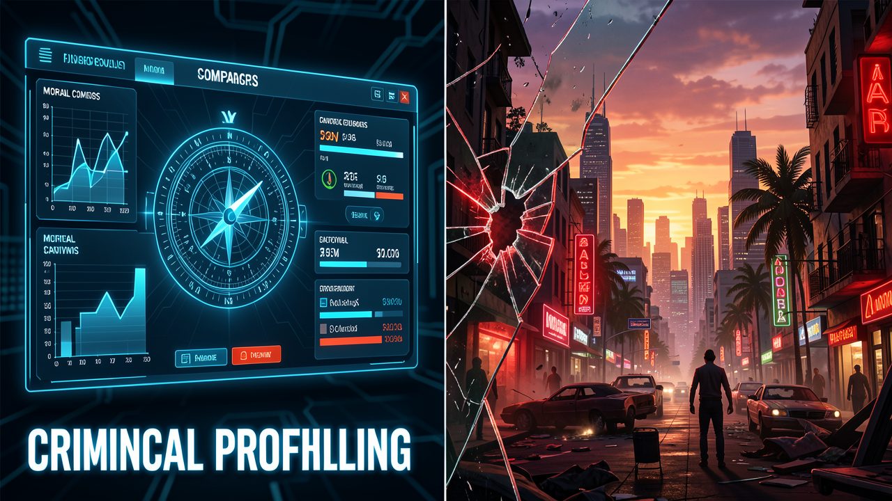 جزئیات سیستم اخلاقی و پروفایل مجرمانه در بازی GTA 6 منتشر شد