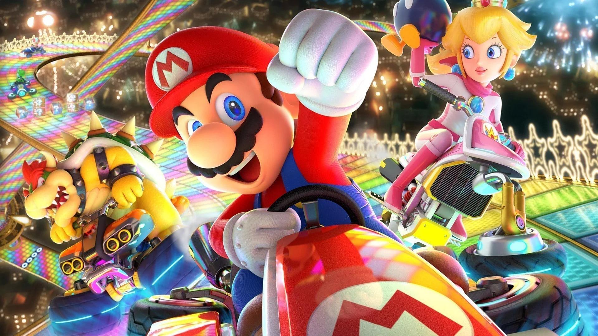 اضافهشدن حالت هشتنفره آفلاین به Mario Kart 8 Deluxe برای سوییچ ۲