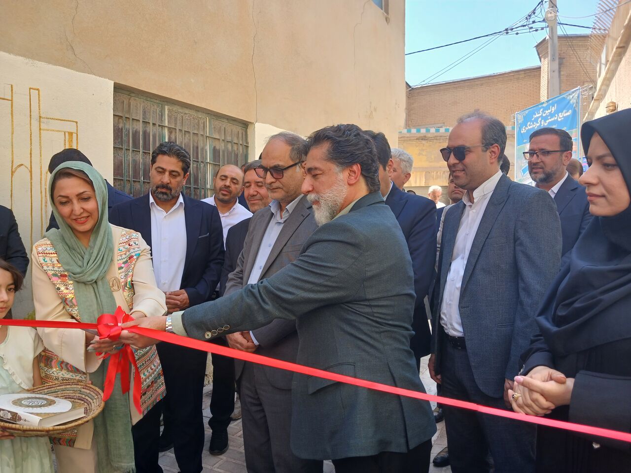 افتتاح نخستین گذر صنایع‌دستی کشور در محله بالاکفت شیراز