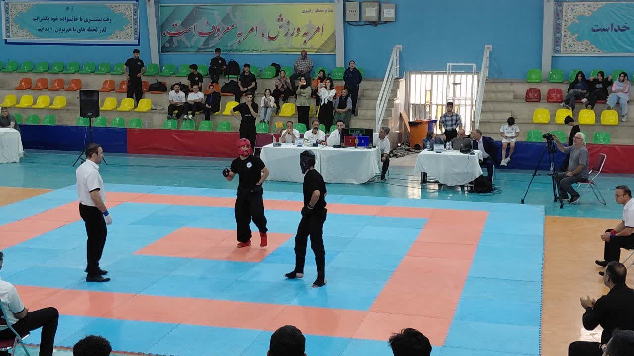 قهرمانی تیم تهران در مسابقات چهارجانبه کونگ‌فو در البرز
