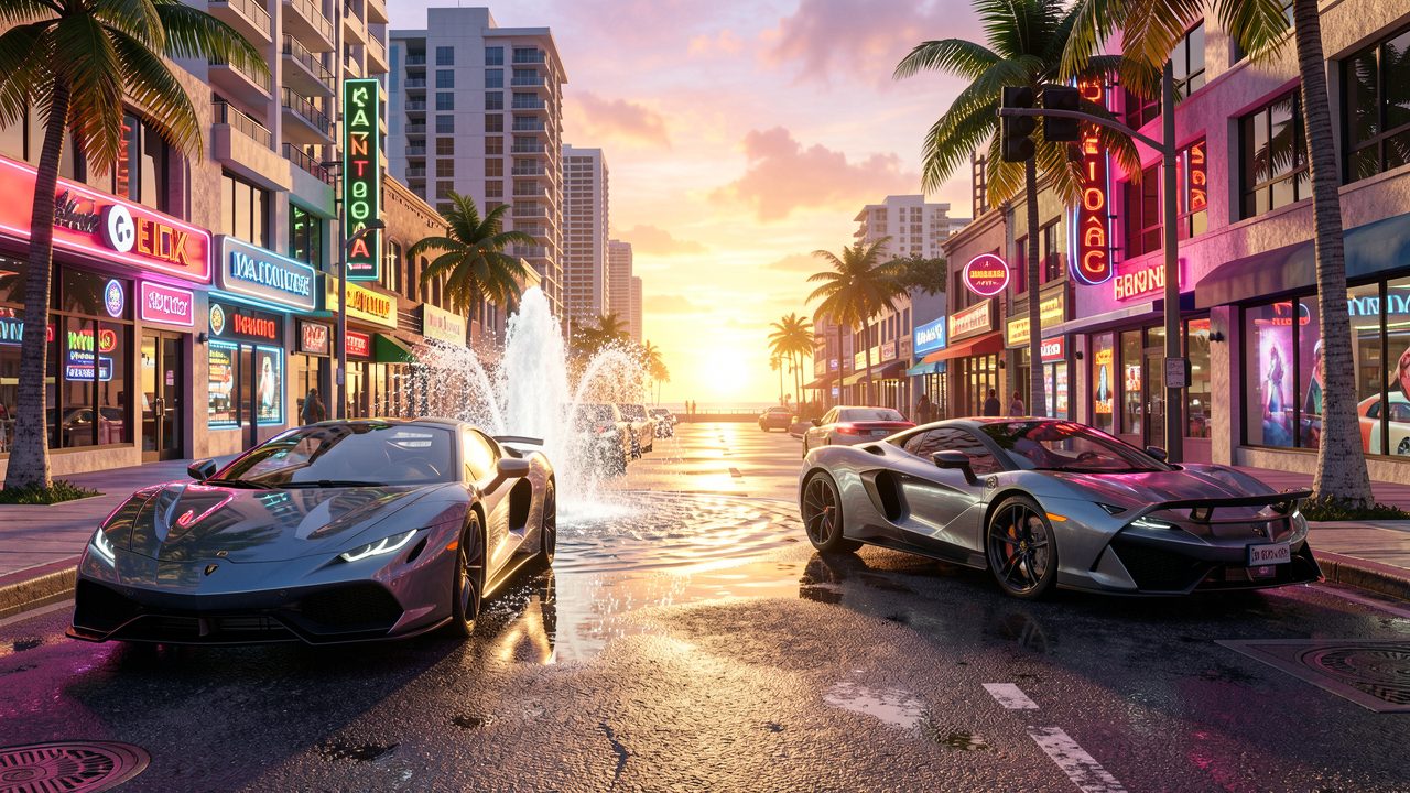 جزئیات جدید GTA 6؛ از سیستم سرقت پیشرفته تا فیزیک خیرهکننده محیط