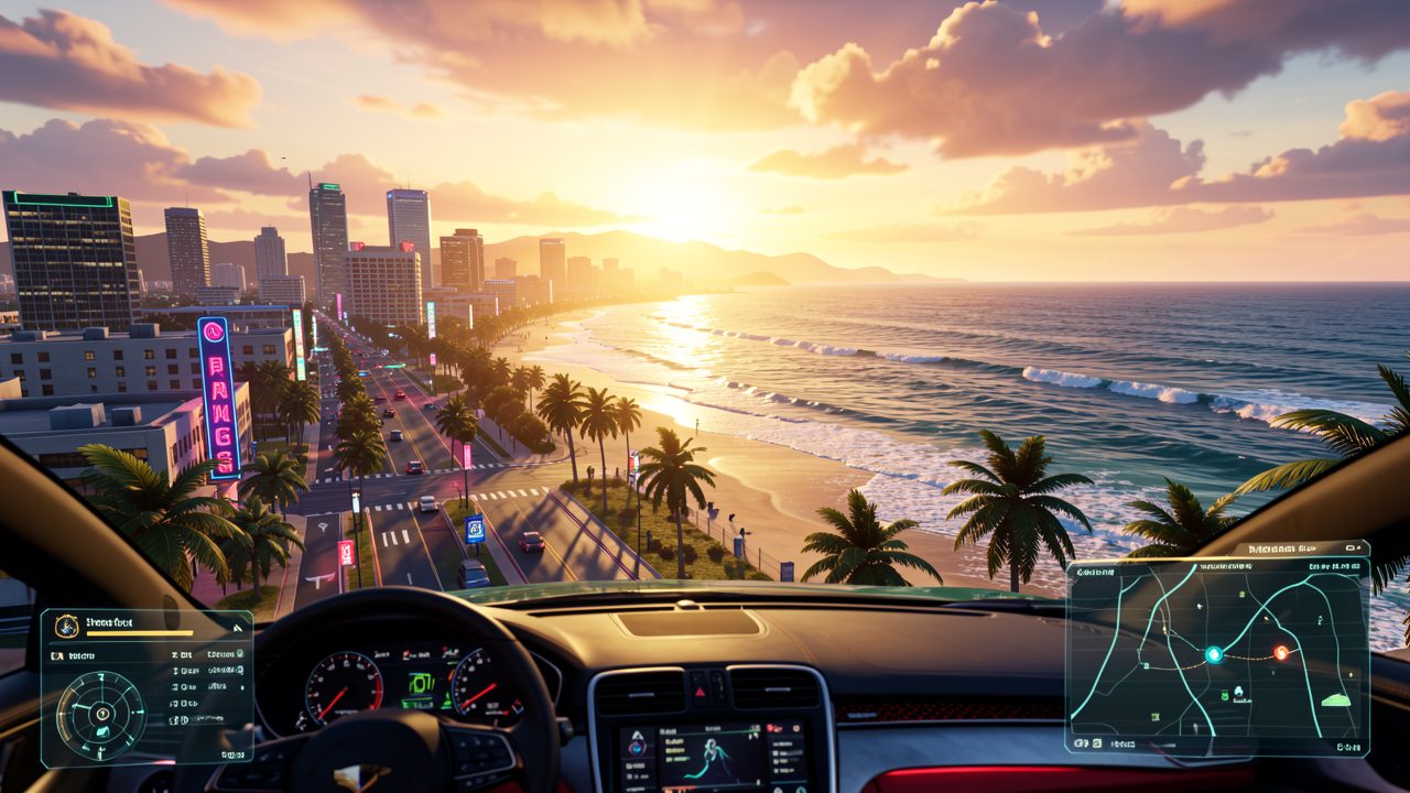 GTA 6 با ساختار روایی چپترمحور و هدایت هدفمند بازیکن در نقشه عرضه می‌شود