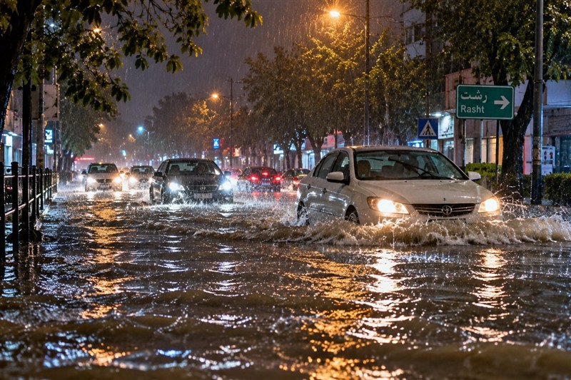 هشدار پلیس راه مازندران: احتمال رانش زمین و ریزش سنگ در جاده‌های شمال
