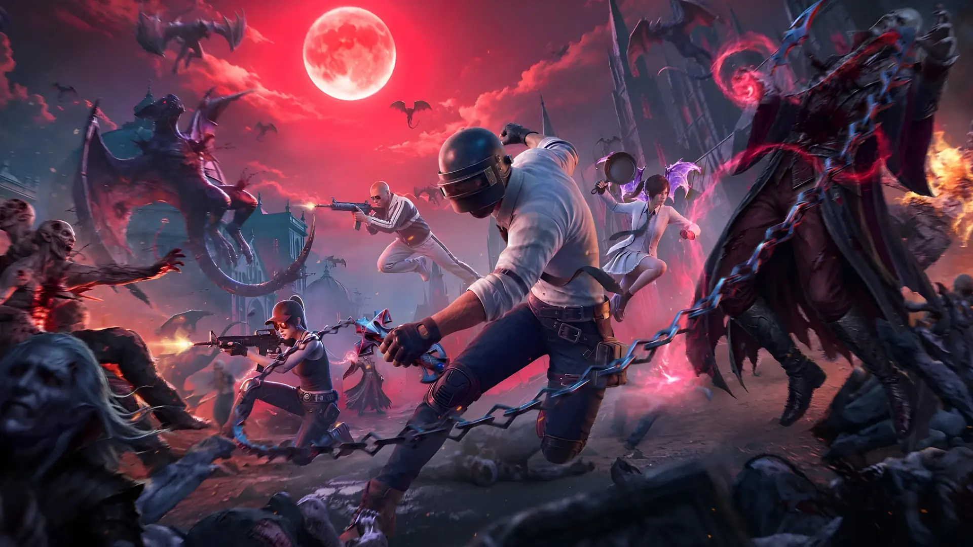 آپدیت جدید پابجی موبایل با تم خون‌آشامی و حالت Midnight Hunters منتشر شد