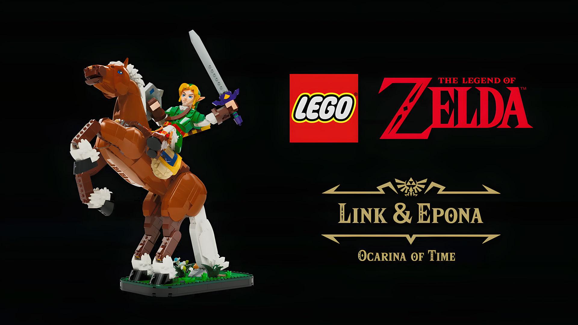 رونمایی نینتندو از ست لگوی جدید The Legend of Zelda برای جشن ۴۰ سالگی