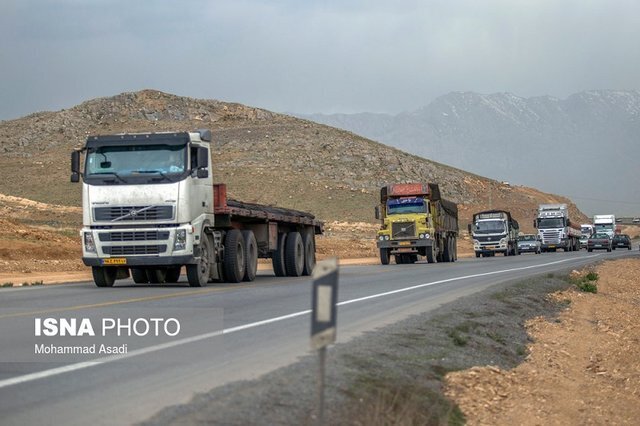 نظارت گسترده بر ۱۵۰۰ ناوگان باری در جاده‌های خوزستان و برخورد با تخلفات