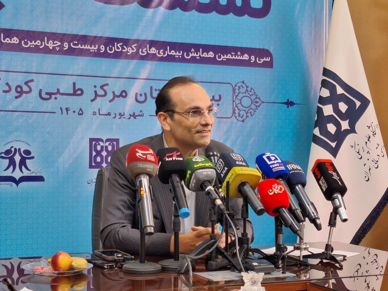 بیمارستان مرکز طبی کودکان: طرح نوسازی با ۱۲۰۰ تخت و مدیریت هوشمند دارو