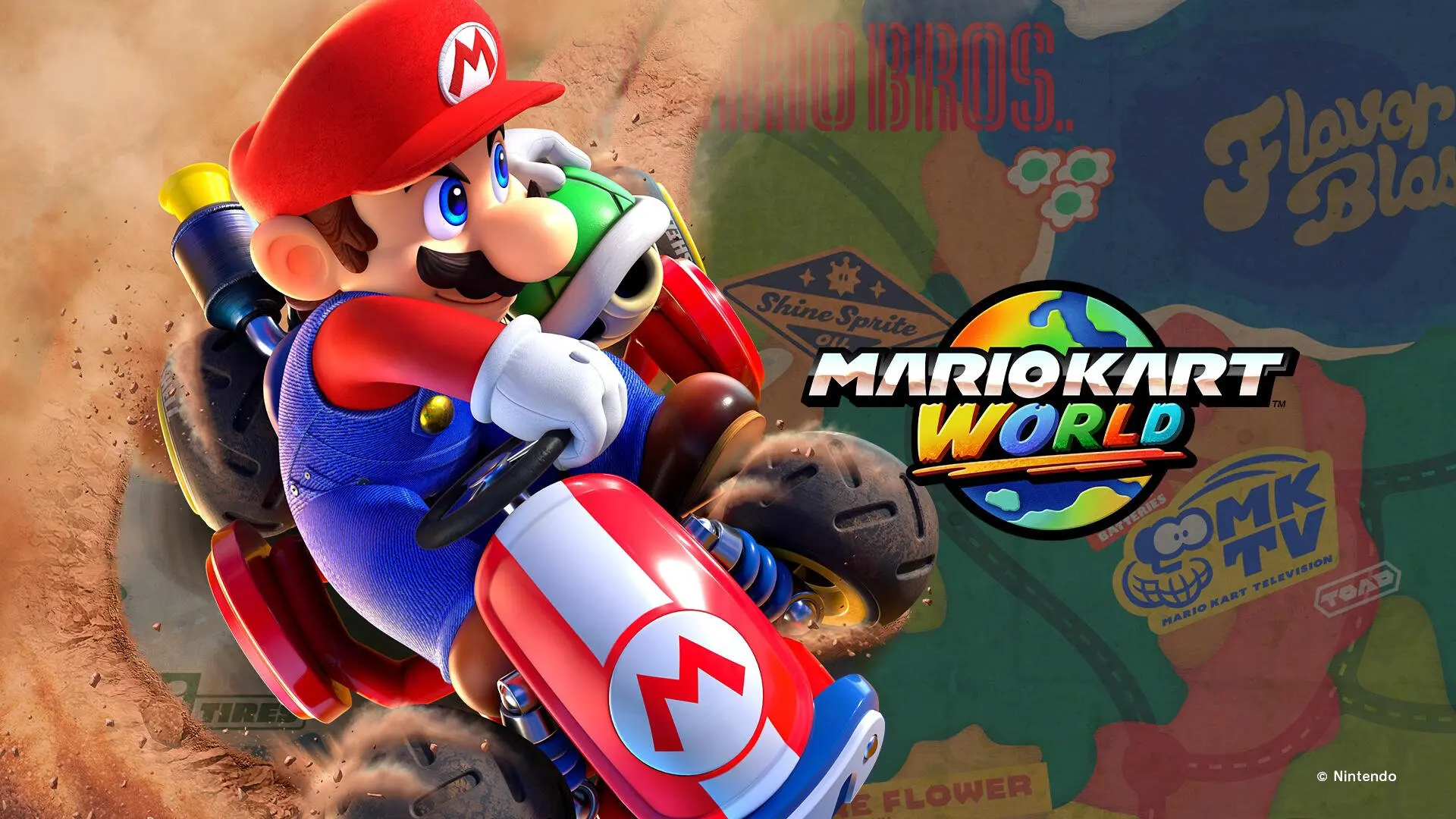 اضافه شدن ۱۰ پیست نوستالژیک به بازی Mario Kart World در بهروزرسانی جدید