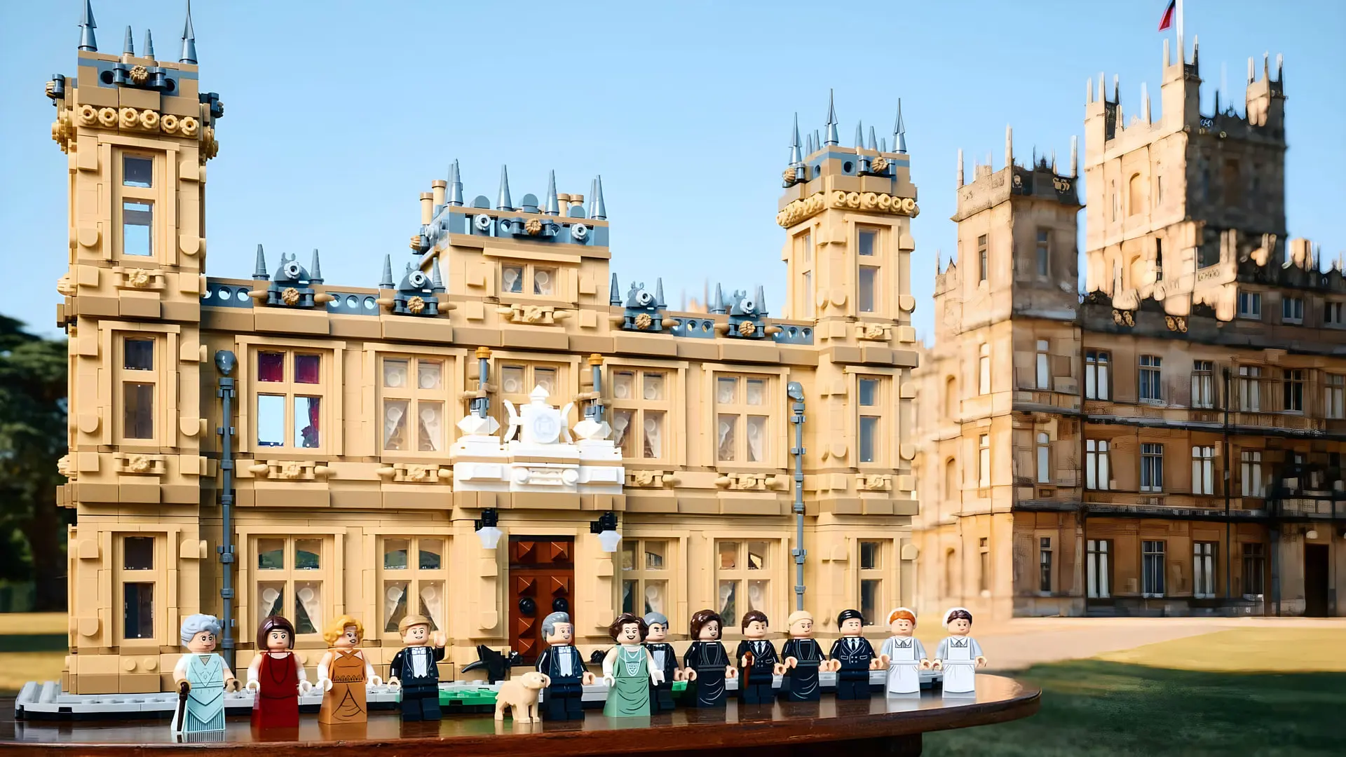 ست لگو عمارت سریال Downton Abbey با ۴۷۱۱ قطعه معرفی شد