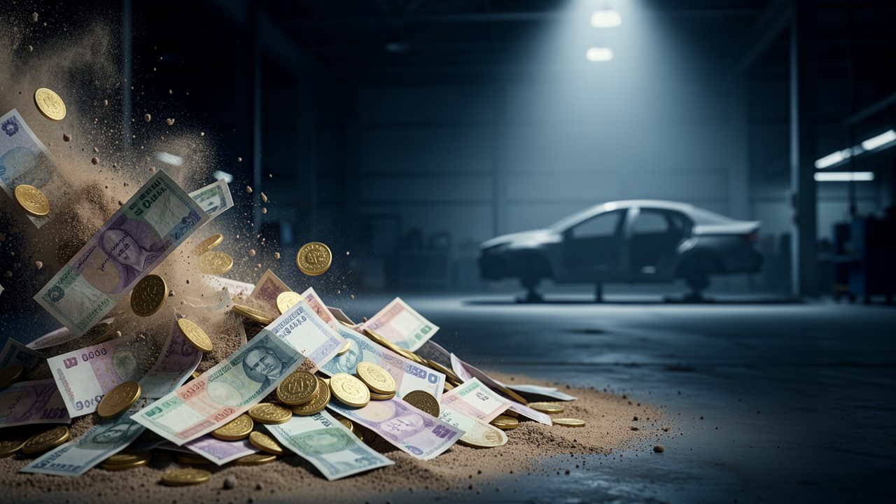 بی‌ثباتی قوانین و خروج ۶۰۰ هزار میلیارد تومان از ظرفیت مالی صنعت خودرو
