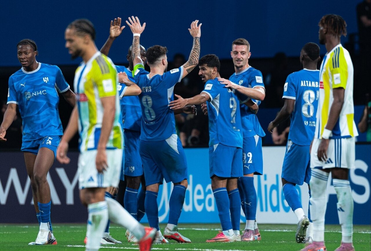لیگ نخبگان آسیا: شکست سنگین النصر و درخشش الهلال در هفته نخست