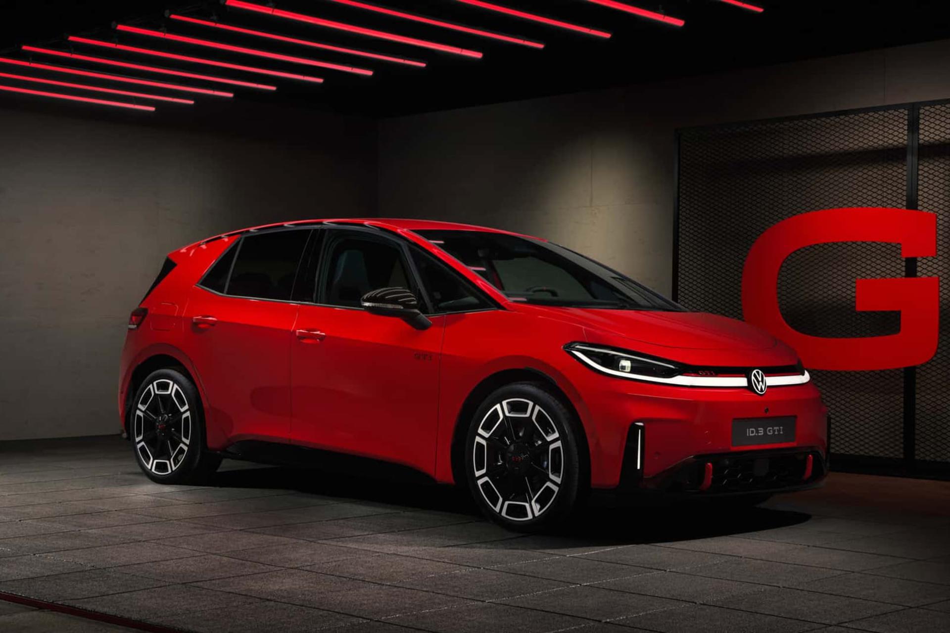 فولکس‌واگن ID.3 GTI رونمایی شد؛ قدرتمندترین هاچ‌بک برقی تاریخ سری GTI