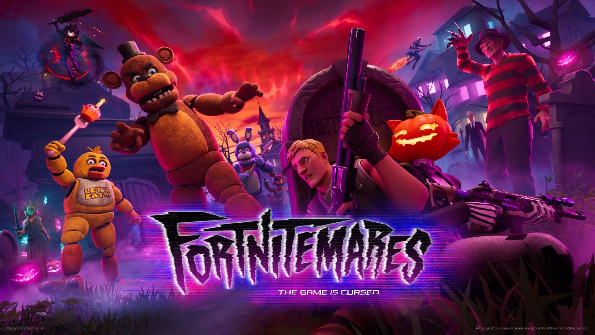 فورتنایت با رویداد Fortnitemares و حضور اسطوره‌های وحشت در دنیای بازی