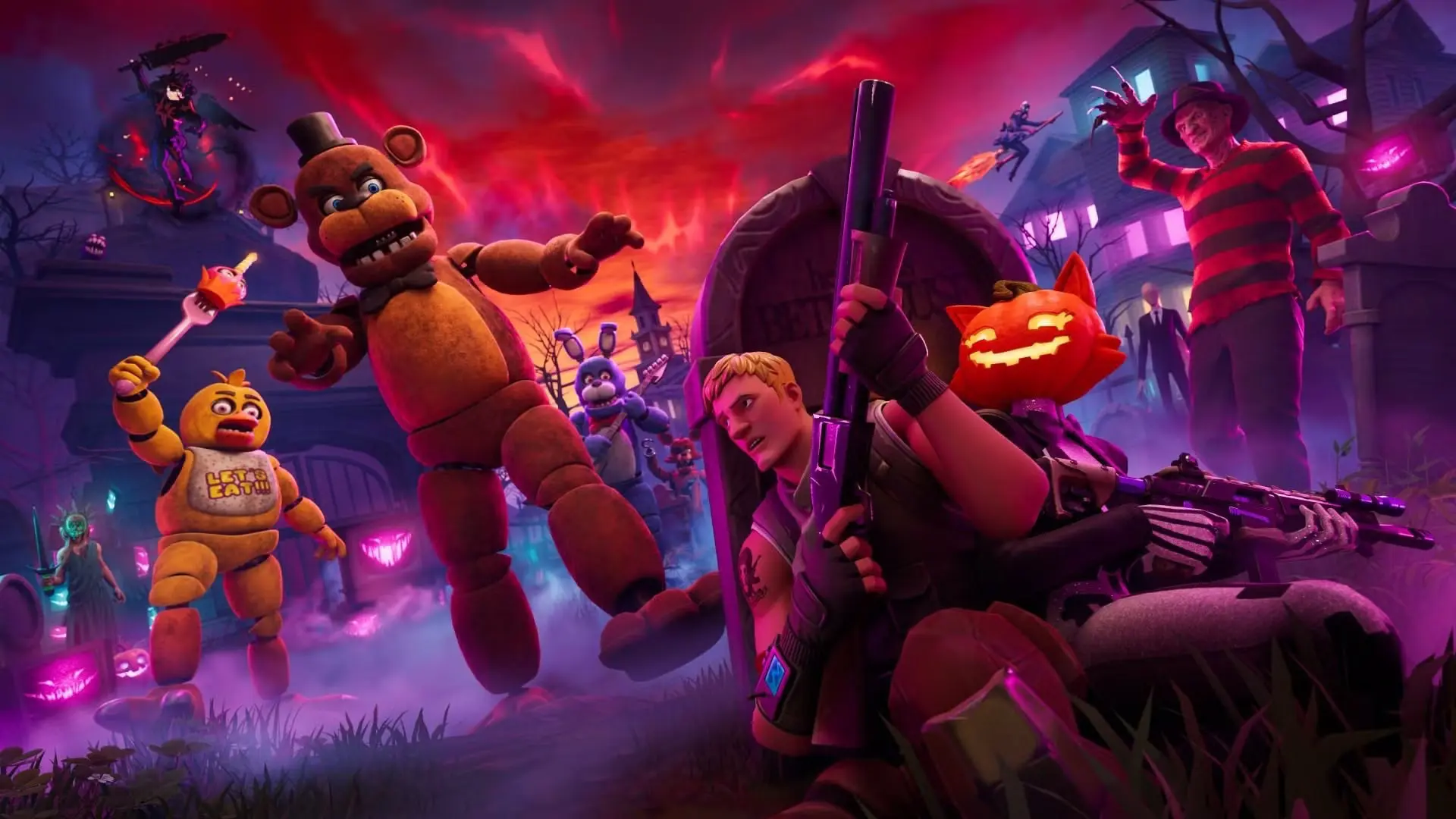 شروع رویداد Fortnitemares 2026 در فورتنایت با حضور شخصیت‌های ترسناک