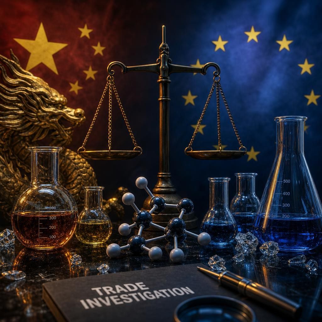 تحقیقات ضدقیمت‌شکنی چین علیه واردات مواد شیمیایی از اتحادیه اروپا