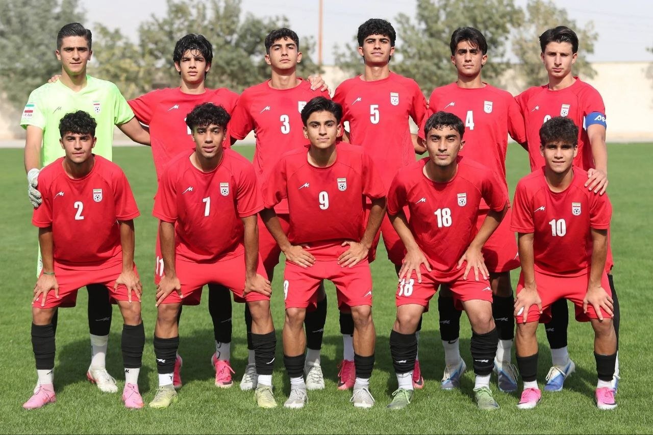 پیروزی پرگل تیم ملی نوجوانان ایران مقابل عراق در دیدار دوستانه
