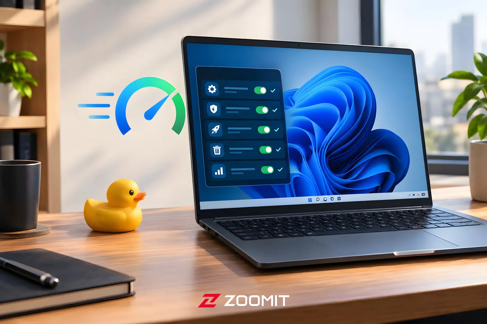 افزایش سرعت ویندوز با optimizerDuck؛ آموزش بهینه‌سازی سیستم